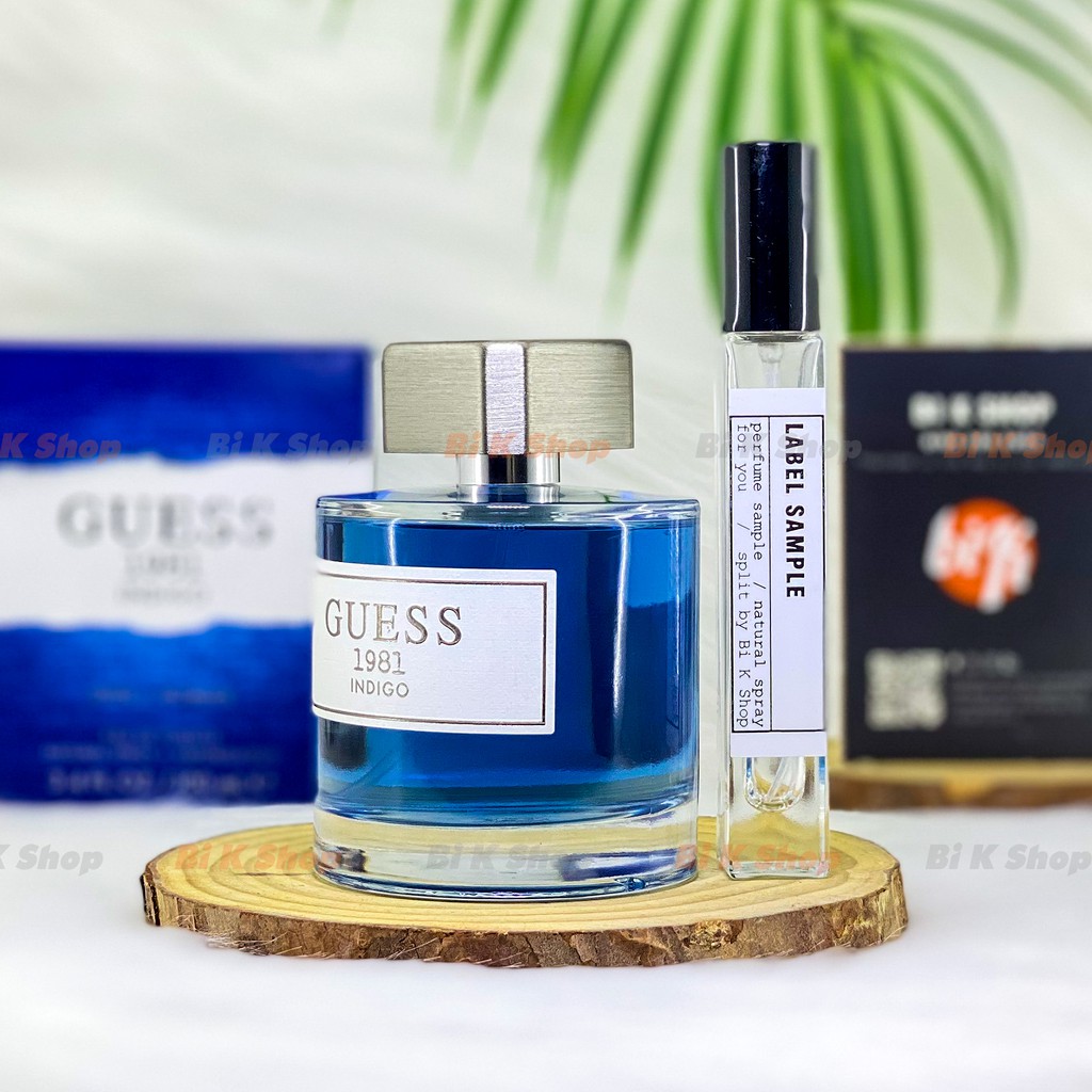Bi K Shop - Nước hoa nam Guess 1981 Indigo [Mẫu thử] | BigBuy360 - bigbuy360.vn