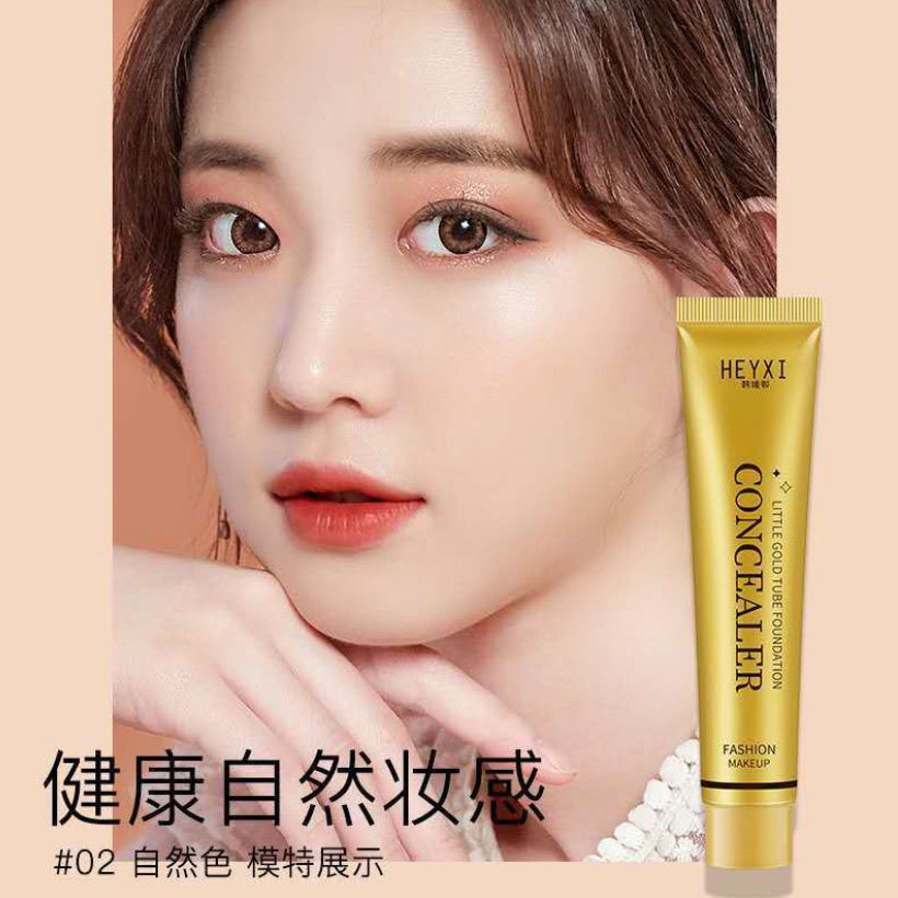 (hàng Mới Về) Kem Nền Bb Che Khuyết Điểm Chống Thấm Nước Dưỡng Ẩm Với Thiết Kế Ống Màu Vàng Đồng Độc Đáo | BigBuy360 - bigbuy360.vn