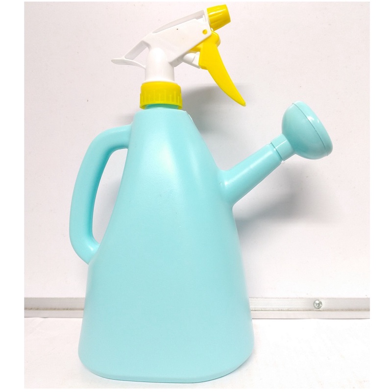 Bình Xịt + ô Doa mini Tưới, Phun cây, dung tích 1,5L - Màu xanh nước biển