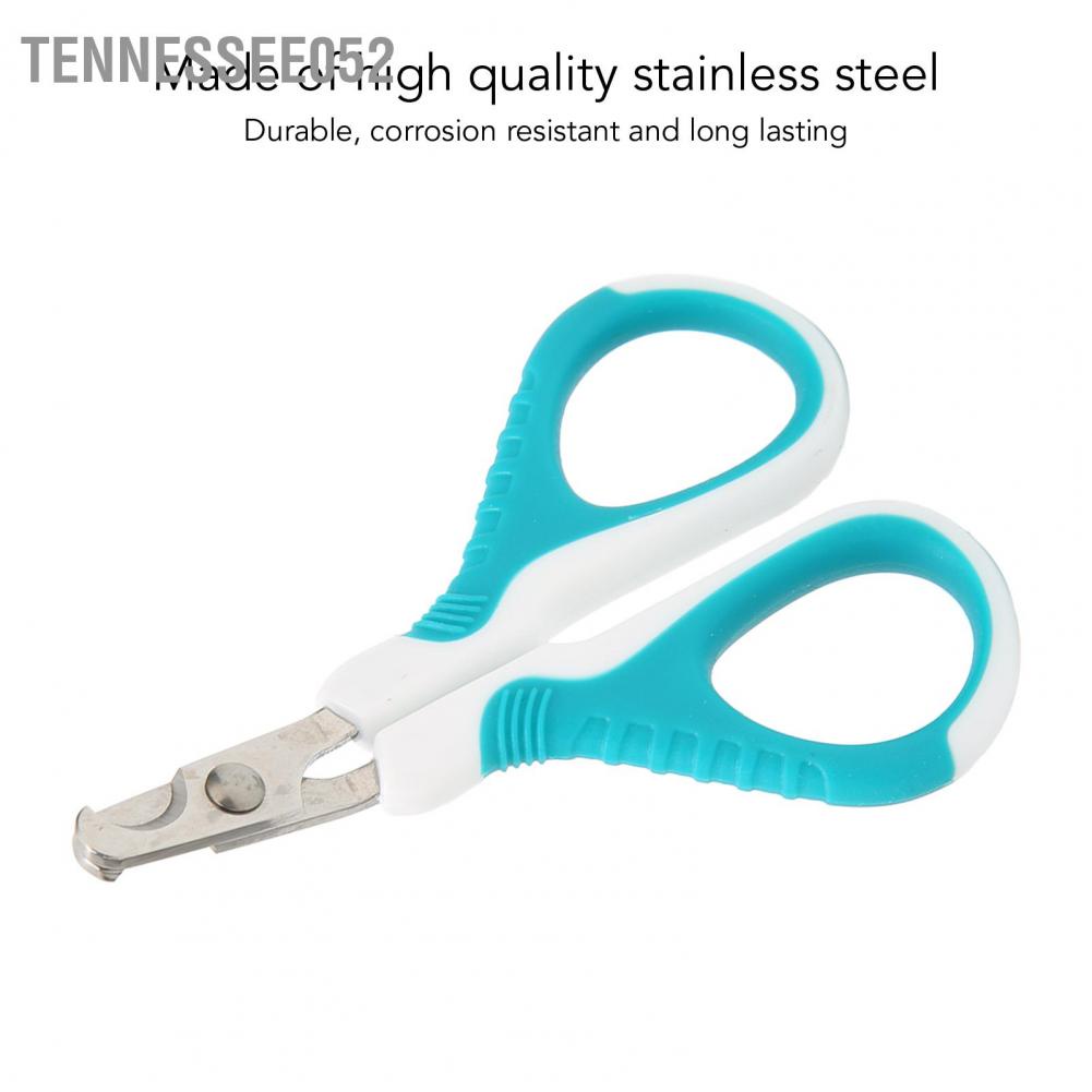 Tennessee052 Pet Nail Clippers Stainless Steel Trimmer with Ergonomic Grips for Dogs Cats