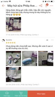 Máy hút sữa Philips Avent hoa tuyết đôi new
