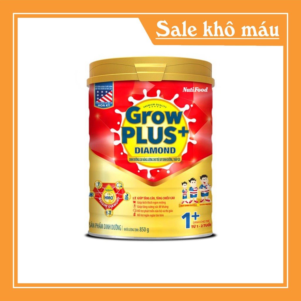 Sữa bột GROWPLUS+ DIAMOND 1+ 900G Nutifood