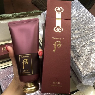 ✨ chuẩn✨ sữa rửa mặt chống lão hoá the history of whoo 180ml