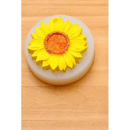 Khuôn silicone tạo hình hoa hướng dương trang trí tiện lợi