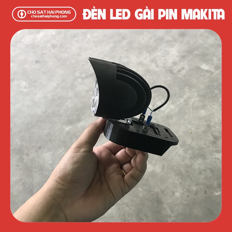 Đèn led gài pin Makita loại 2 pha - Chợ Sắt Hải Phòng Online