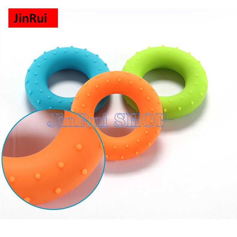 Vòng tay cầm silicone Thiết bị tay cầm có thể điều chỉnh được dành cho Nam Cánh tay có thể điều chỉnh Phục hồi chức năng đào tạo Tay nắm Vòng tay nắm thiết bị rèn bằng silicone