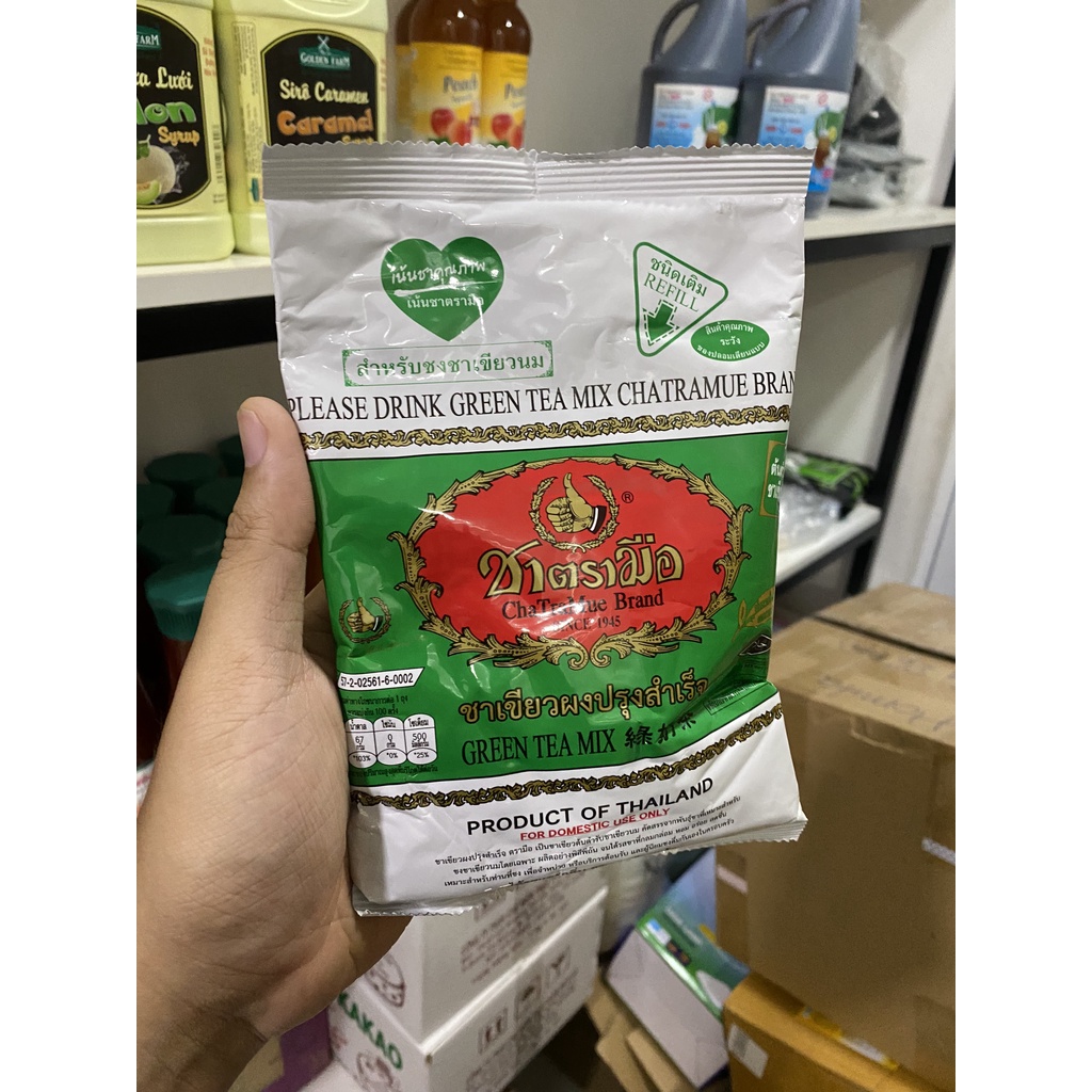 Trà Thái Xanh  nhập Thái Lan