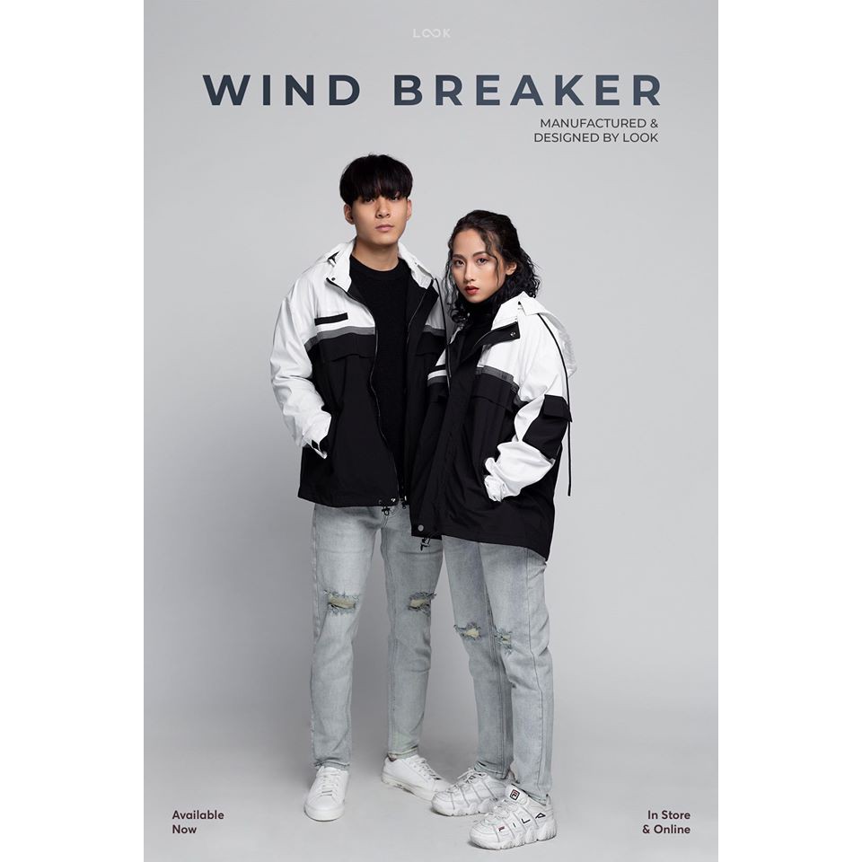 Áo Gió 2 lớp LOOK Windbreaker