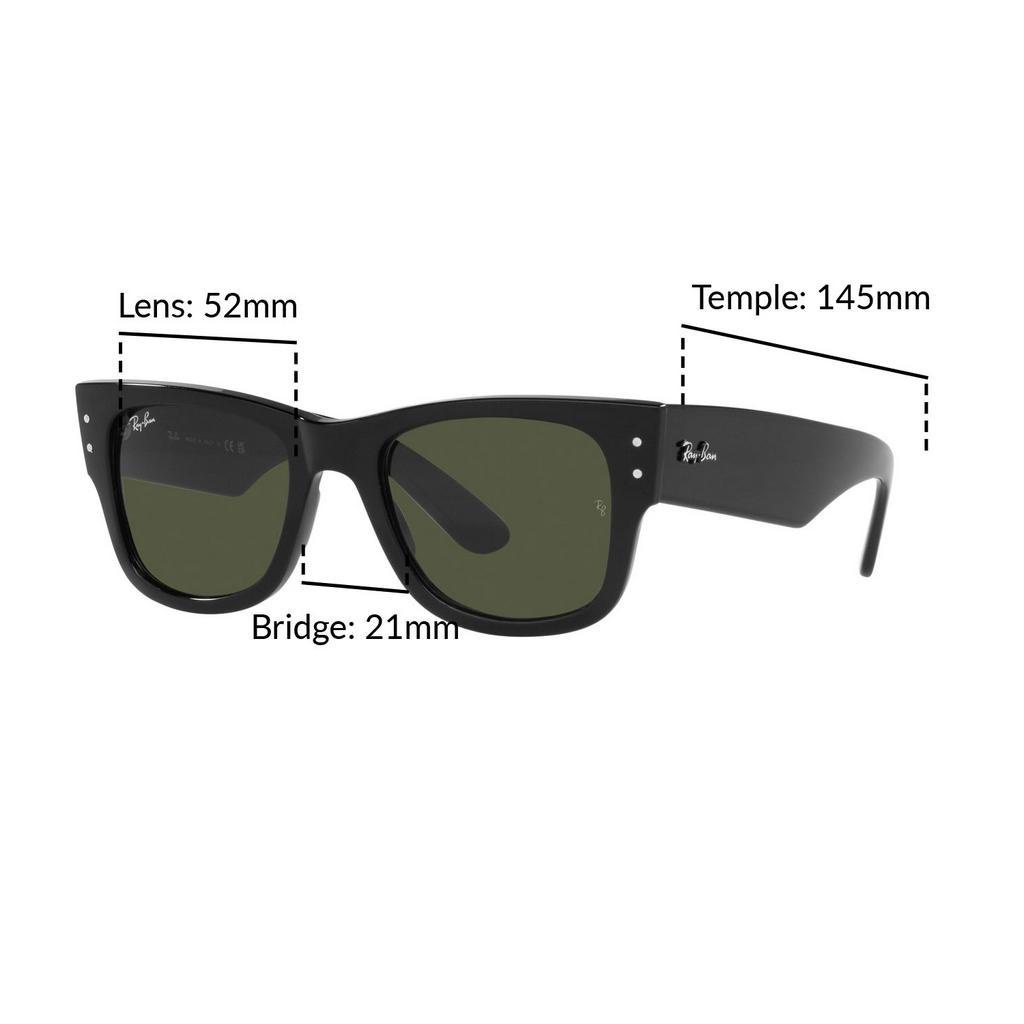 Mắt kính RAY-BAN MEGA WAYFARER - RB0840SF 901/31 Size 52 - Kính mát