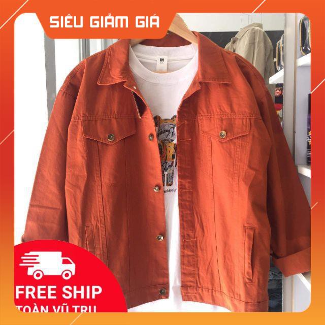 [ Hình thật] Áo khoác kaki Unisex nhiều màu