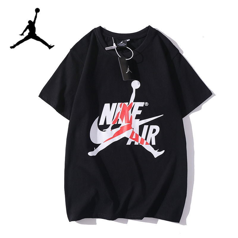 Áo Thun Nike Air Jordan Tay Ngắn Thiết Kế Thoải Mái Cá Tính