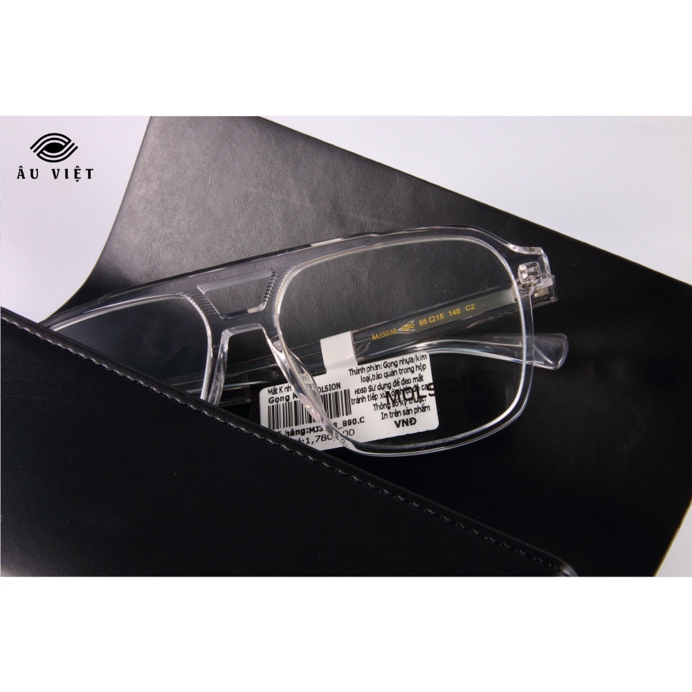 Gọng kính Molsion MJ-3038 trong suốt Full box
