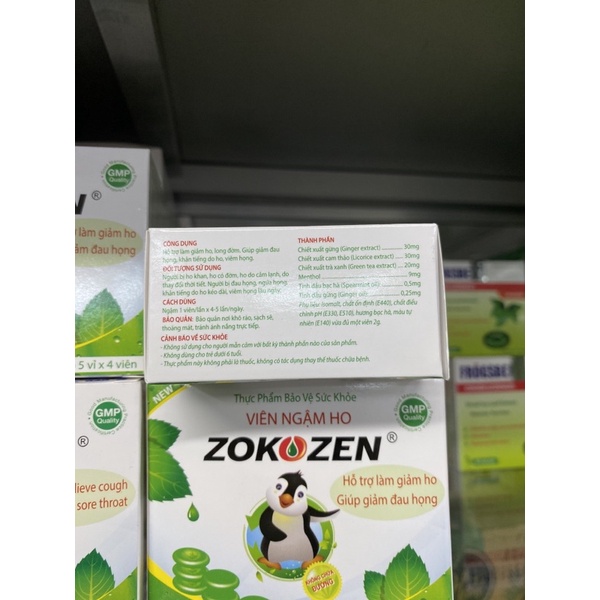 Kẹo ngậm ho zokozen