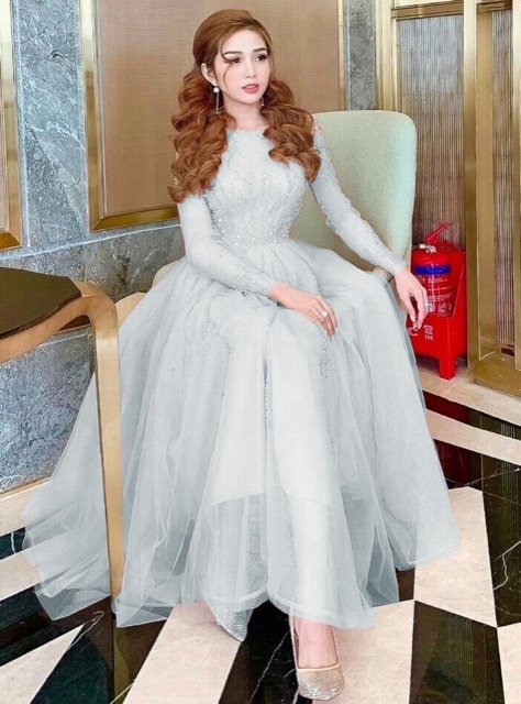 ẢNH VÀ VIDEO THẬT 10000%   Đầm xoè đính đá