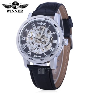 Đồng Hồ Nam Winner W001 cơ lộ máy