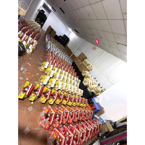 Đóng giỏ quà tết ship garp shopee quanh hà nội