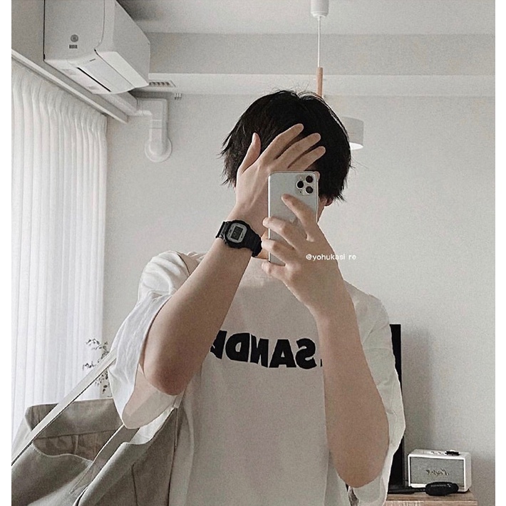 JIL SANDER cotton short-sleeved oversize loose tide brand couple T-shirt round neck