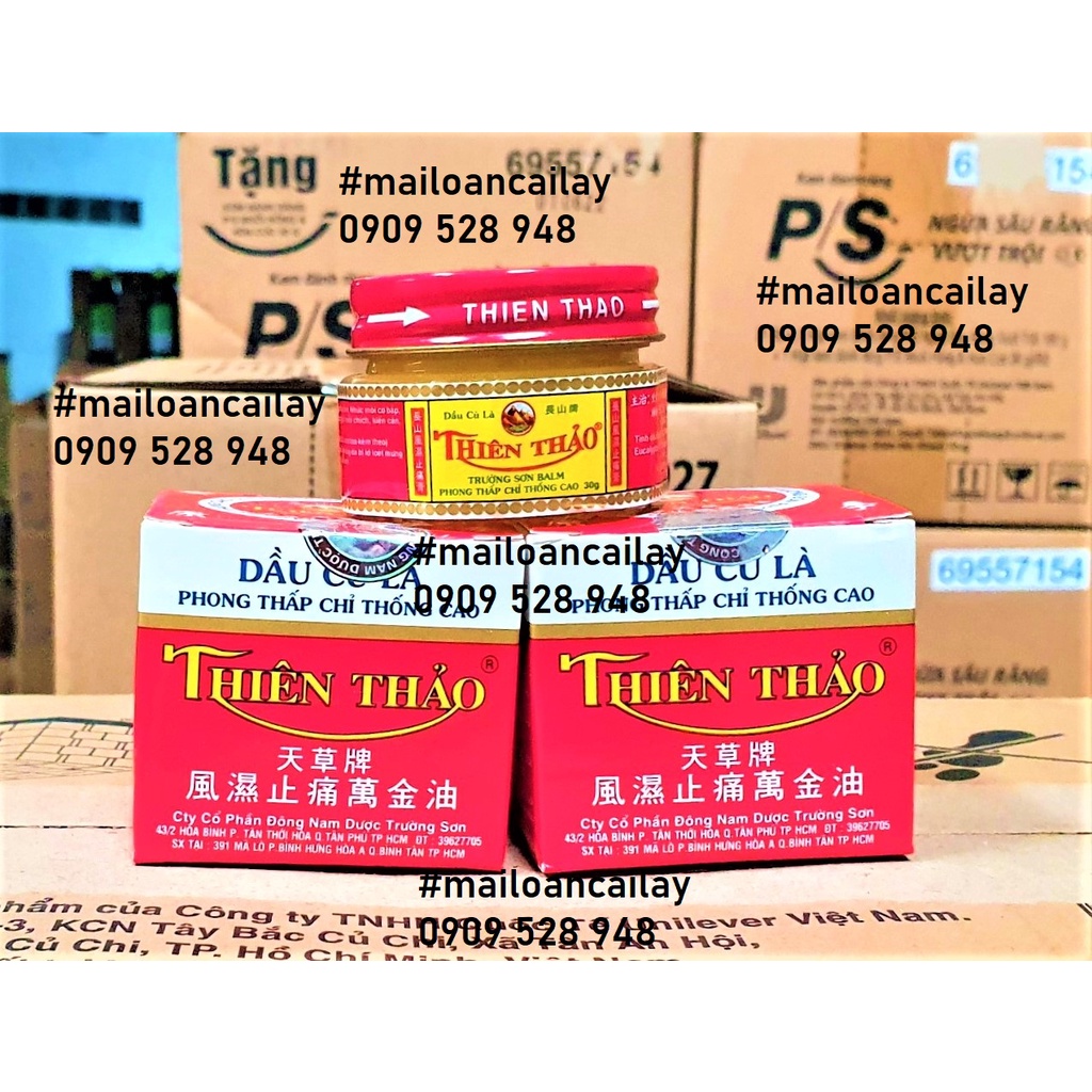 DẦU CÙ LÀ THIÊN THẢO HỘP 30g