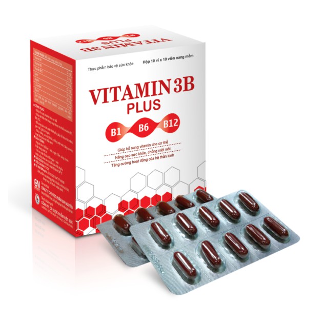 Vitamin 3B Plus – Hỗ trợ tăng cường sức khỏe, giúp hấp thu dinh dưỡng, kích thích ăn ngon