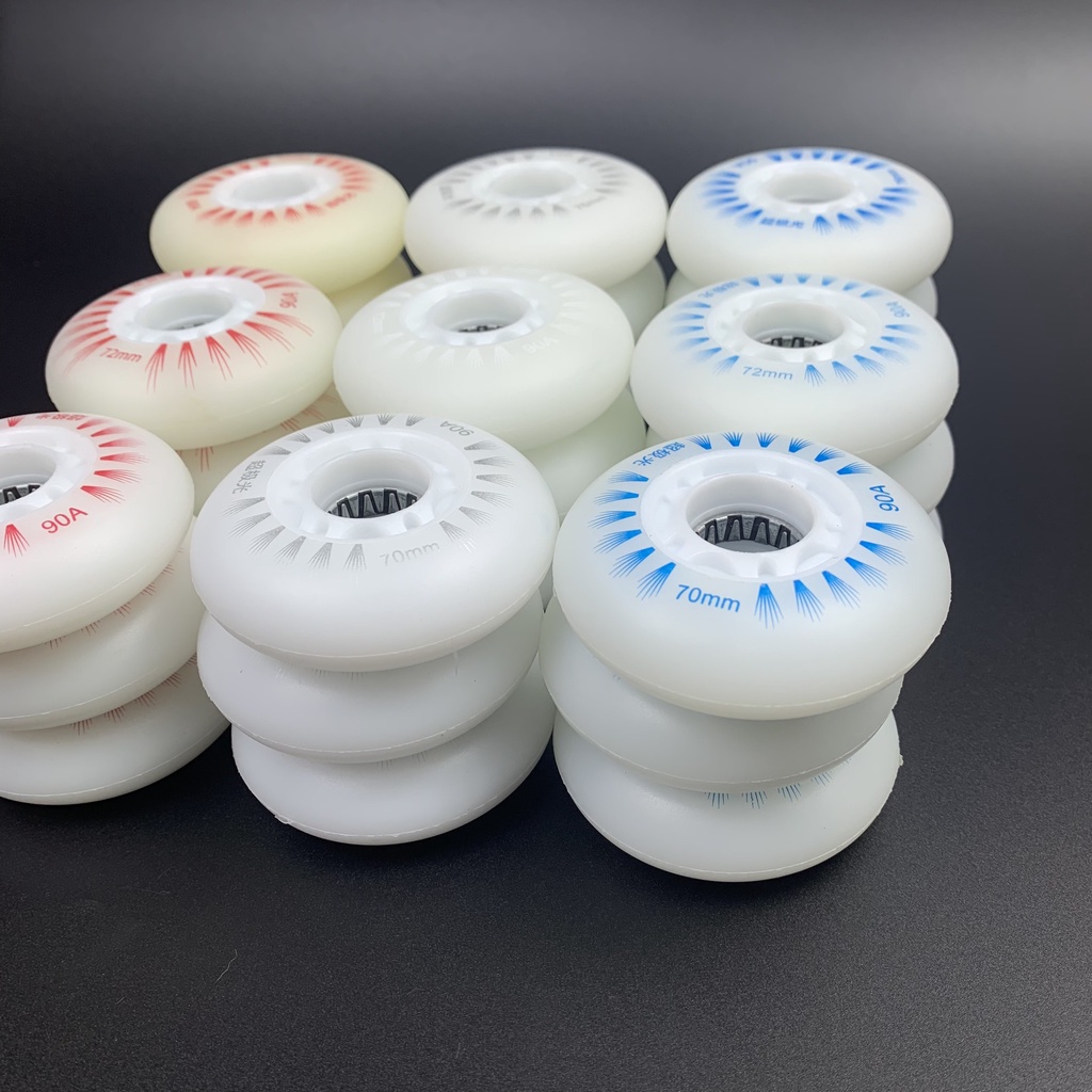 Bánh Đèn Led CAO SU PU chuyên dụng cho giày patin