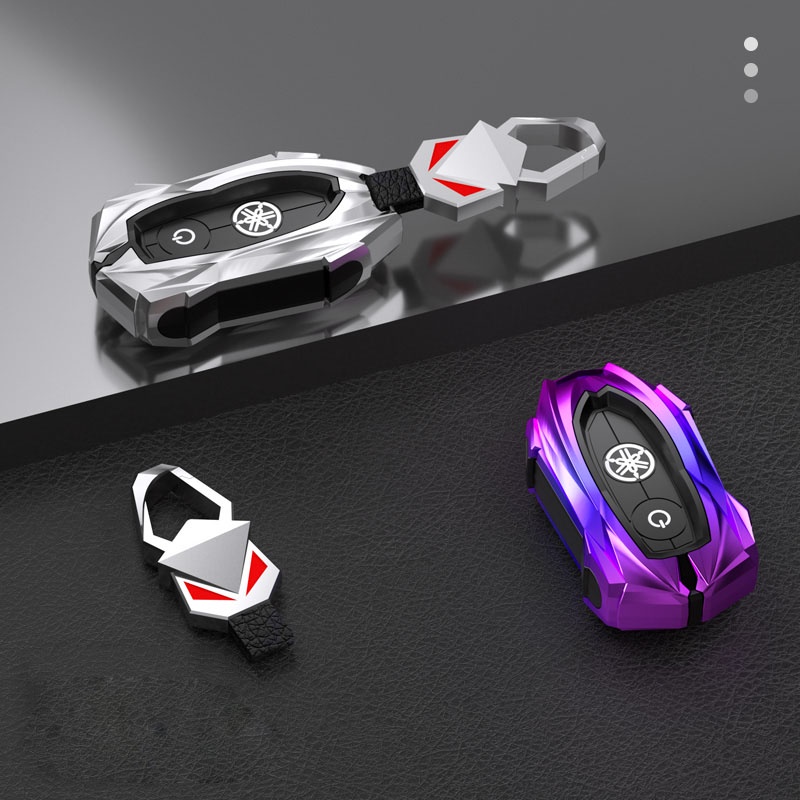 Ốp Bảo Vệ Chìa Khóa Xe Mô Tô Yamaha NVX 155 / Exciter Y16 AEROX 150/XMAX 300 /Nmax v2 freego Bằng Hợp Kim Kẽm