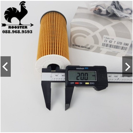 Lọc nhớt(lọc dầu) động cơ xe BMW X1, Mini Cooper F54 F55 F56 F57 (Mã: 11428570590)
