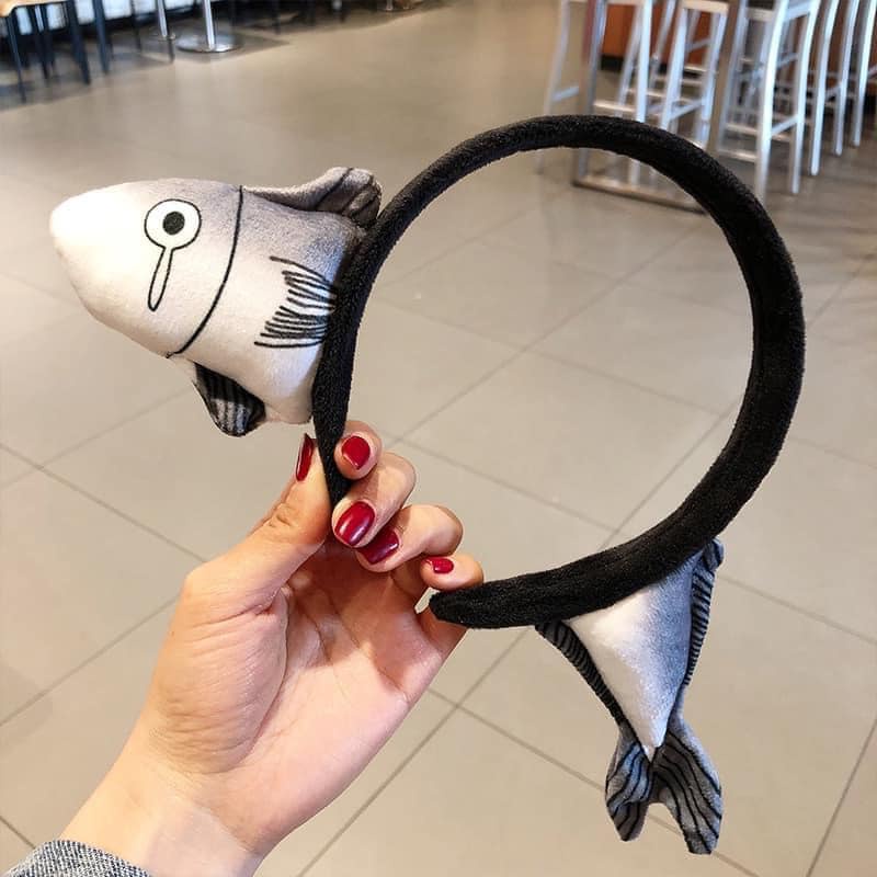 Bờm Cài Tóc Con Cá 🐟 Ngộ Nghĩnh Phong Cách Hàn Quốc