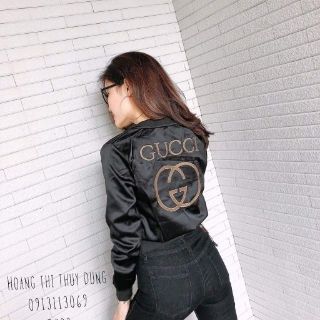 Khoác bomber gucci