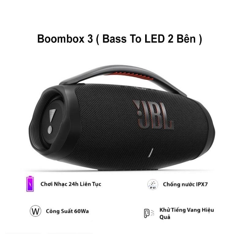 Loa Bluetooth JBL Boombox 2 Mới Nhất Kết nối không dây thật đơn giản, tiện lợi