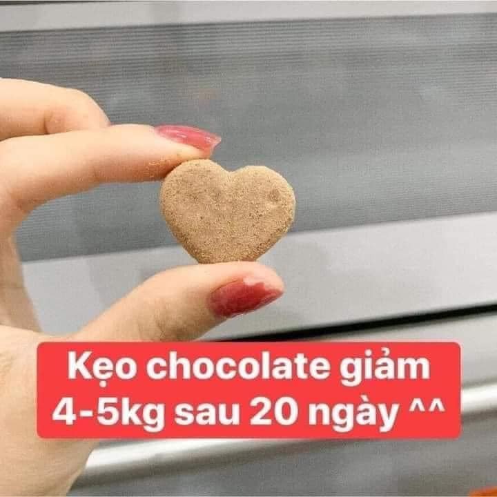 [Hàng cty BIBICO] Kẹo giảm cân socola Chocolate Đan Mạch, màu hồng giảm mạnh