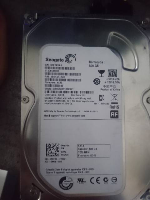 Ổ Cứng 500gb Kỹ Thuật Số / Seagate | BigBuy360 - bigbuy360.vn