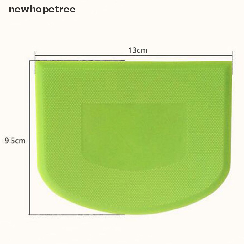 newhopetree 2Pcs Cream Spatula DIY Pastry Cutters Fondant Dough Scraper Cake Cutter Pastry OIK