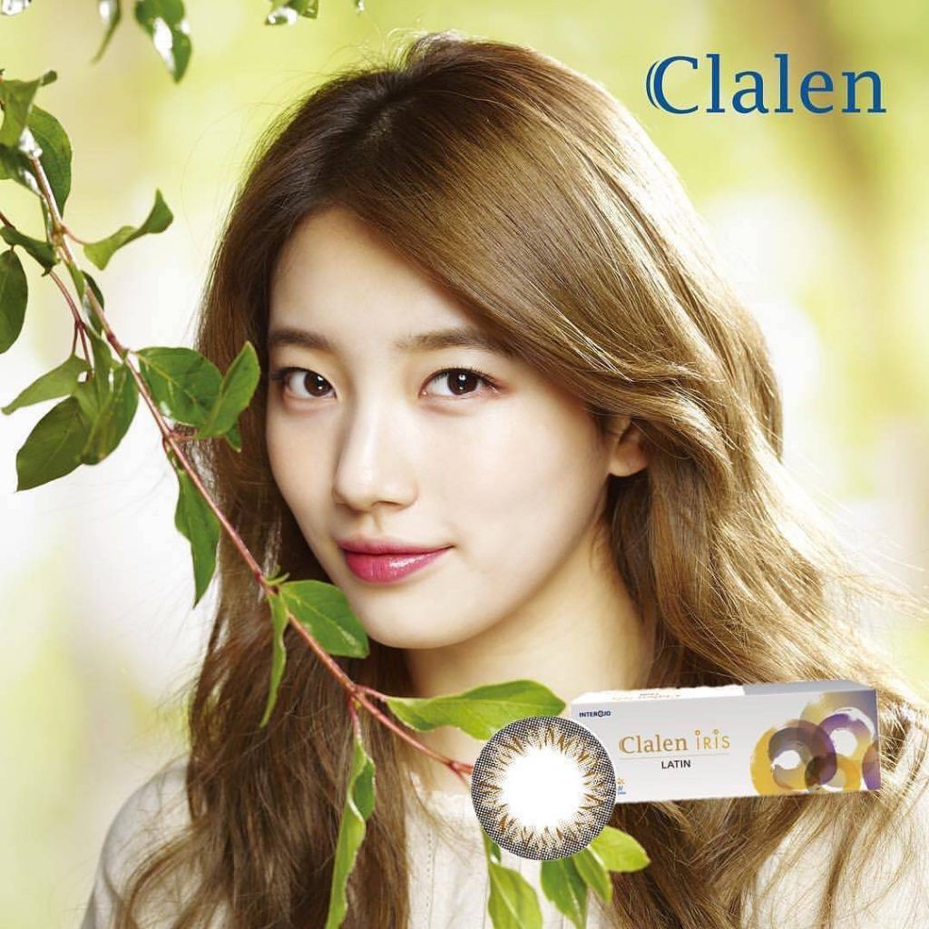 [Sử Dụng 1 Ngày] Kính áp tròng Hàn Quốc Clalen Iris màu Latin [độ từ -1,00 → -10,00]