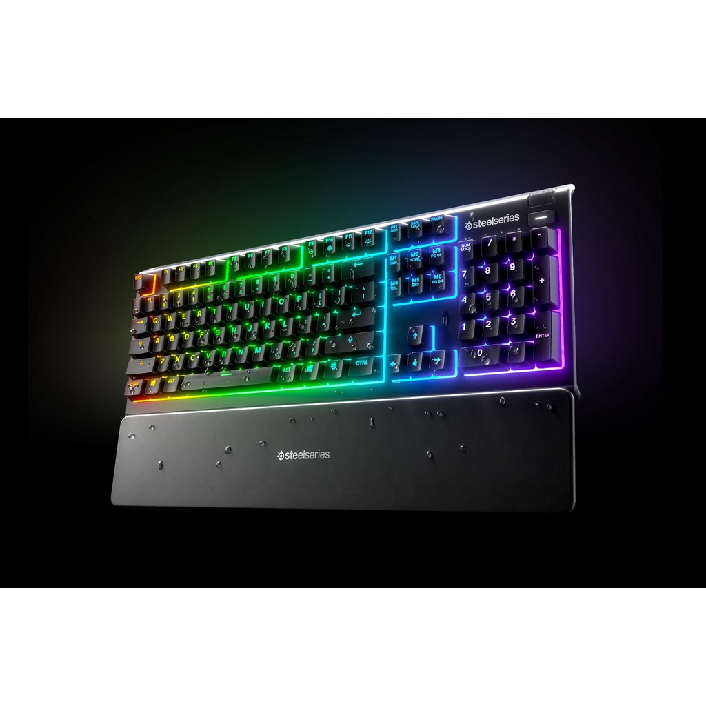 Bàn Phím Cơ Chơi Game Có Dây - Steelseries Apex 3 RGB - Hàng Chính Hãng