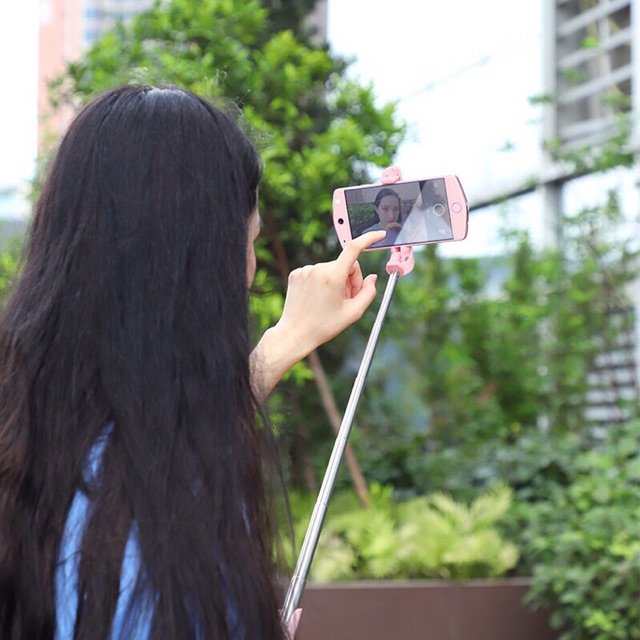 Hoco K12-Gậy chụp ảnh selfie tích hợp phím bấm bluetooth