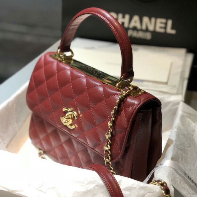 Ch^nel da thật - Size: 25cm