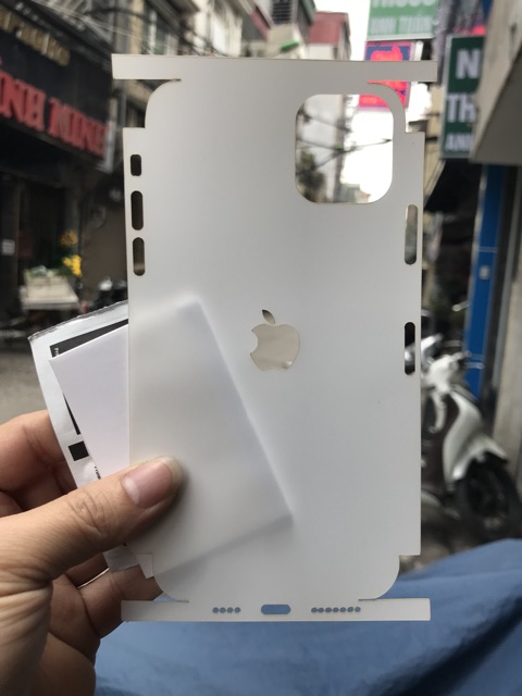 Skin PPF Nhám Full Viền + Lỗ Loa IPhone 11 , IPhone 11 Pro , IPhone 11 Pro Max Chống Xước , Chống Vân Tay ( Siêu Dính )