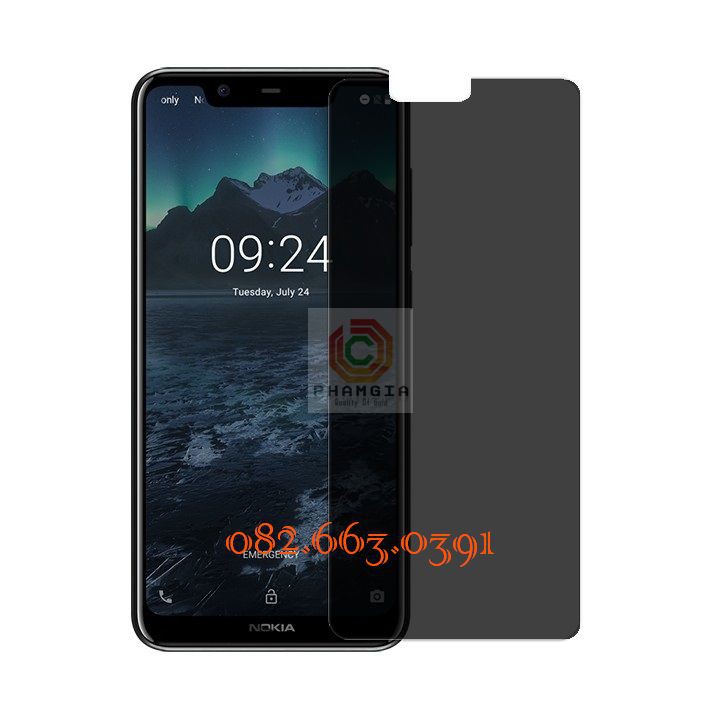 Dán cường lực chống nhìn trộm Nokia 4.2 / 5 / X5 (5.1+) / 6/ X6 (6.1+) / 7/ 7+/ 7.1+/ 7.2/ 8/ X7 (8.1) dẻo nano