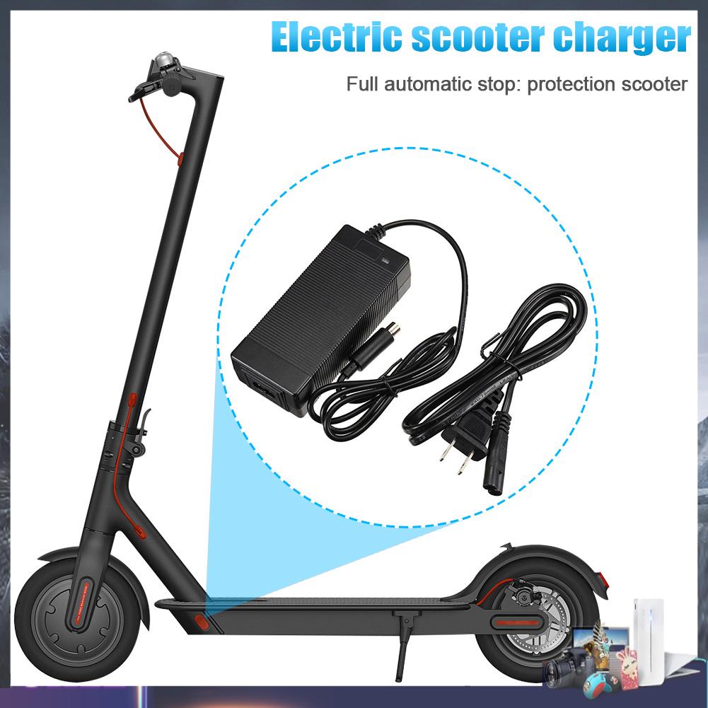 Bộ sạc M365 42V 2A cho xe điện Xiaomi Ninebot ES1 ES2 ES3 ES4