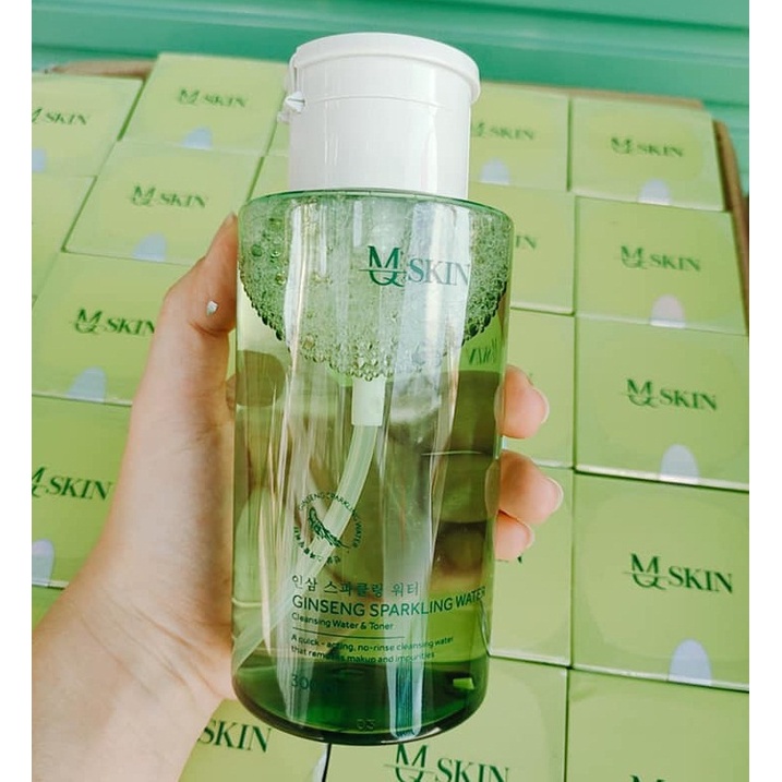 Nước tẩy trang MQ Skin nhân sâm hàn quốc 300ml mẫu mới