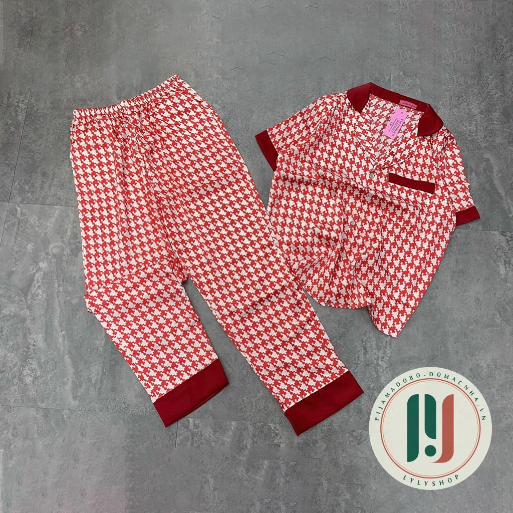 Set pijama Đồ Bộ Mặc Nhà Cao Cấp Mặc Cực Thỏa Mái In Ziczac Dễ Thương [ ẢNH THẬT + VIDEO TỰ QUAY ]