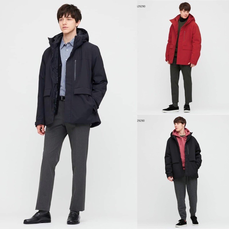 Áo khoác phao nam Hybrid Down Uniqlo
