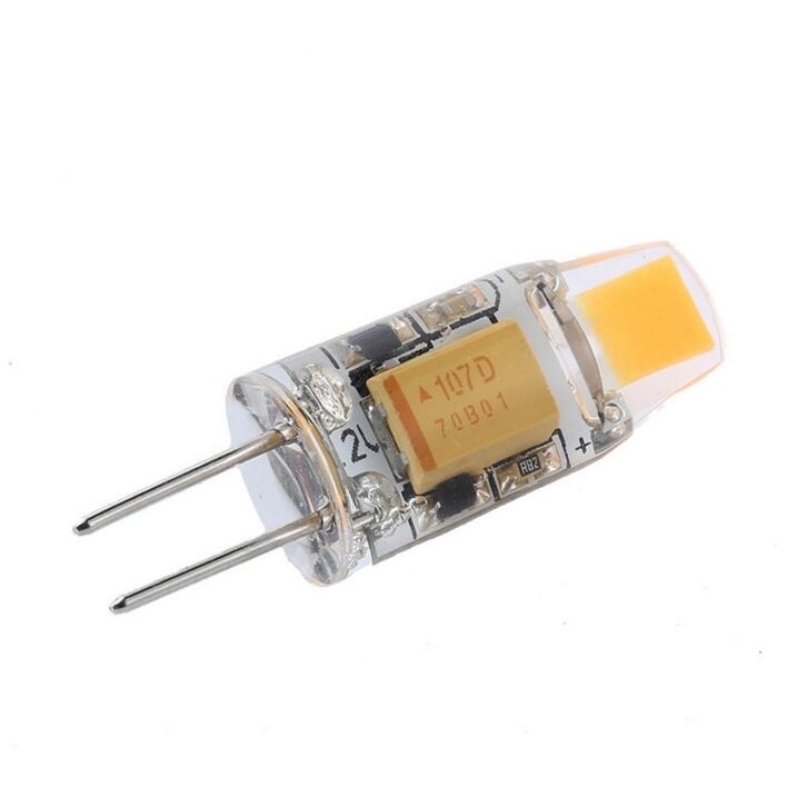 Bóng Đèn LED Silicone AC / DC 12V 3W 6W COB SMD G4 30W 50W Chất Lượng Cao