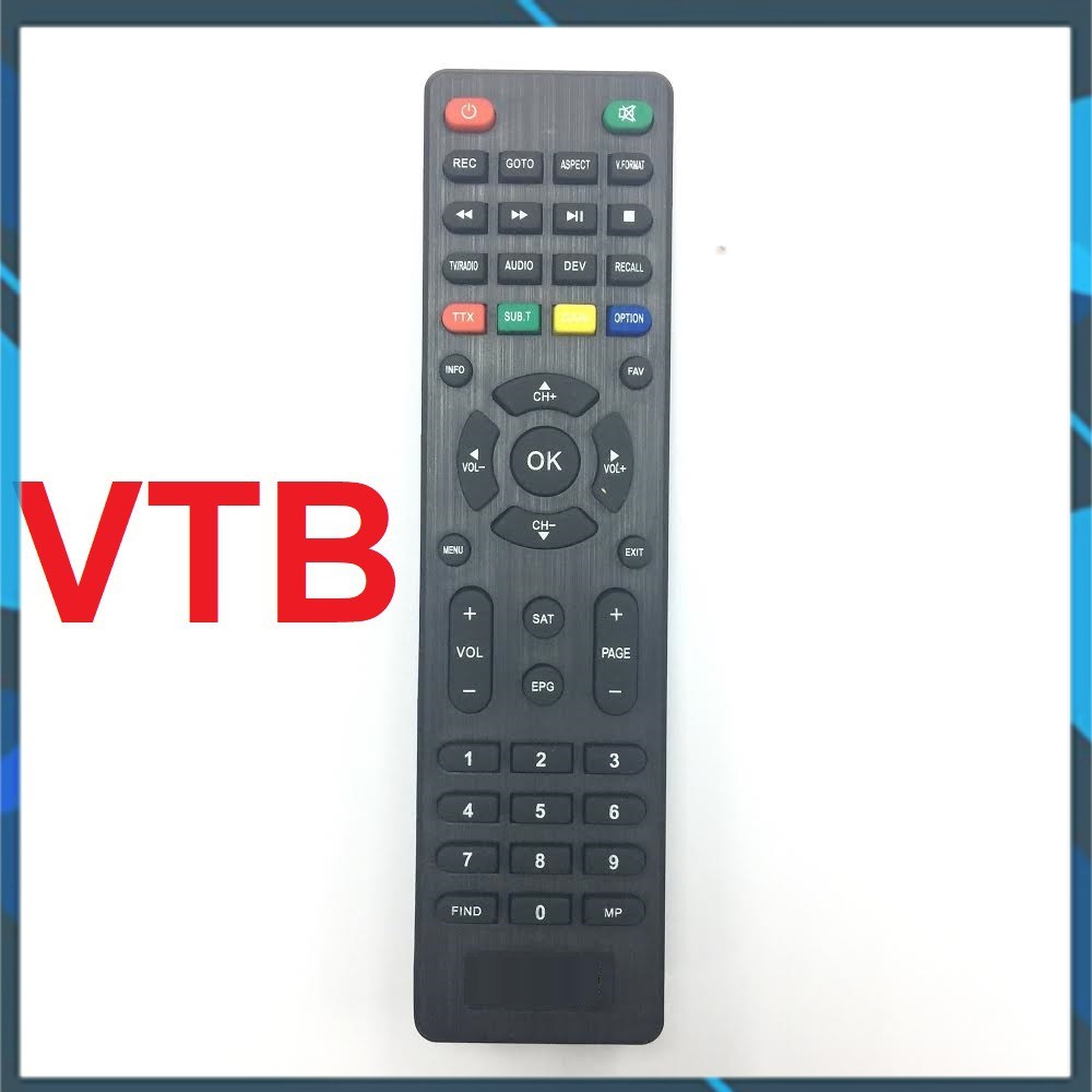 Remote điều khiển tivi VTB LCD mẫu 2