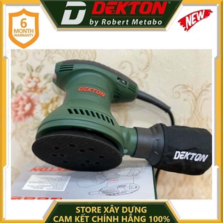 Máy chà nhám tròn 450w 125mm dekton dk-os125 - hàng chính hãng