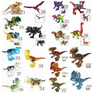 LEGO Dinosaur Duplo Building Blocks Creative DIY Moc Parts- Kids Puzzle toys Large Monster Model Jurassic Park set