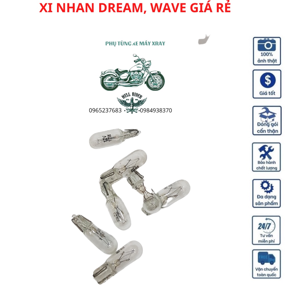 Bóng Xi nhan, đồng hồ, Dream, wave , jupiter giá rẻ.