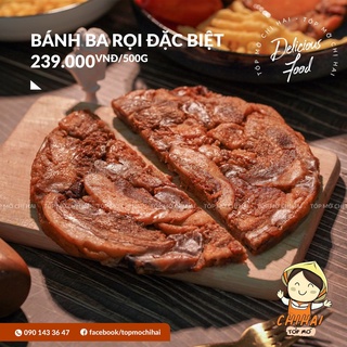Bánh tóp mỡ ba rọi chị hai nguyên bánh vị giòn hoặc dẻo 500gr tm07