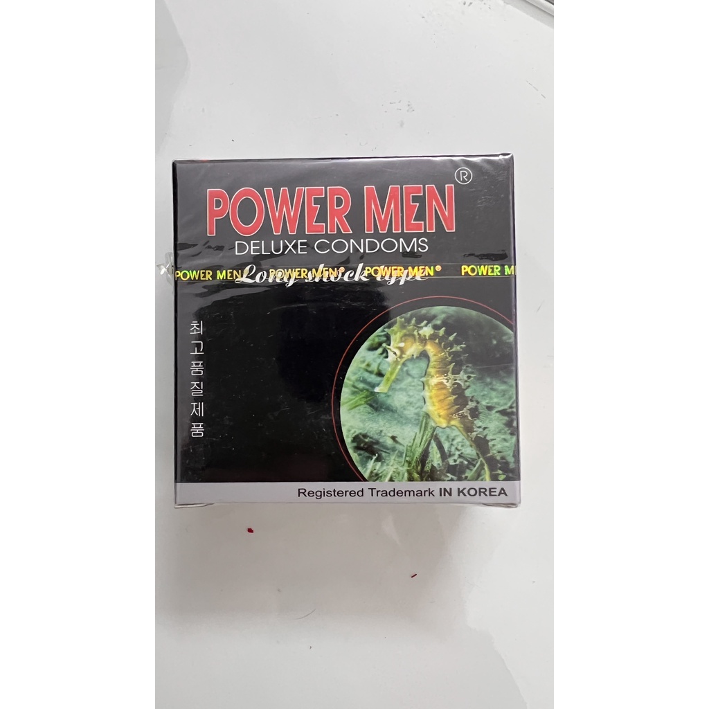 Bao cao su Power men hộp 3 cái,công nghệ hàn quốc siêu mỏng. anthaomoc