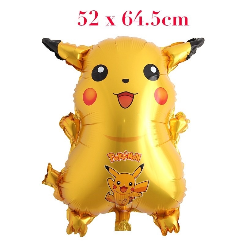 Bong Bóng Pokemon Hình Squirtle Bulbasaur Dùng Trang Trí Tiệc Sinh Nhật